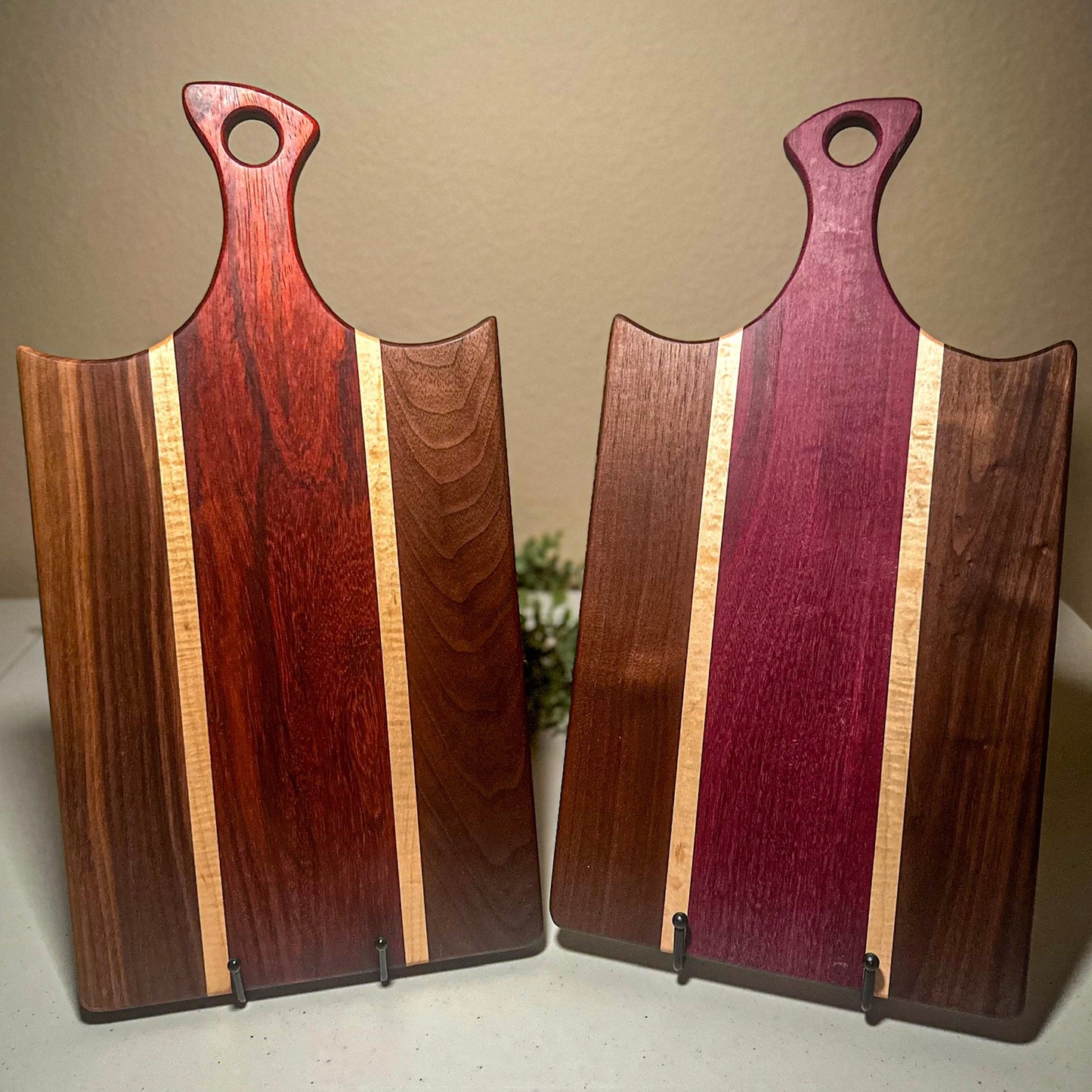 Large Exotic Wood Charcuterie Boards